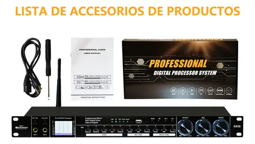 Procesador de Efectos Pre-Audio Digital Gx20 - Image 7