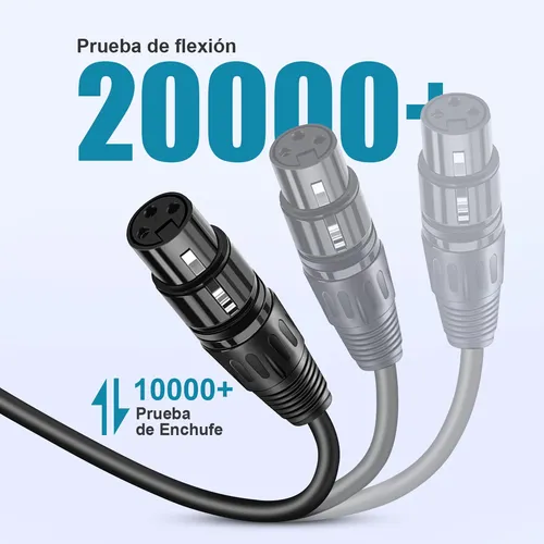 3 Cables XLR Balanceado 5 mts - Image 8