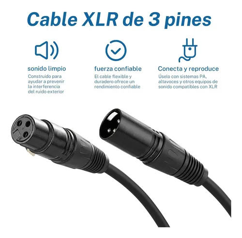 Cable XLR Balanceado 2mts - Image 6