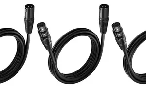 3 Cables XLR Balanceado 5 mts