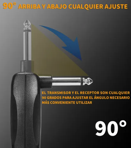 Transmisor de Guitarra con Receptor A08-pro UHF - Image 5