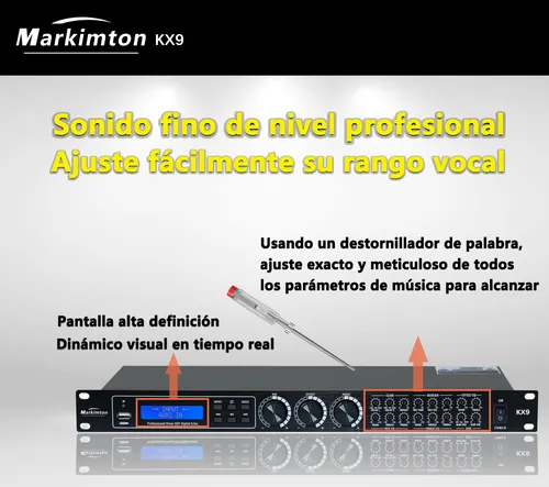 Procesador de Efectos Pre Audio Digital Kx9 - Image 7