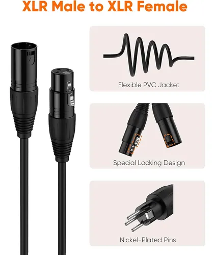 Cable XLR Balanceado 10 mts - Image 5