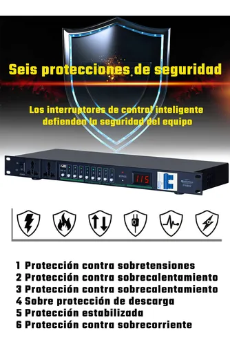 Secuenciador De Potencia Con Usb Pw-8 - Image 4