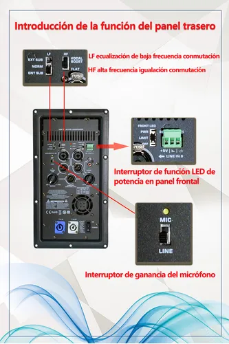Amplificador Profesional Módulo Mk12a - Image 4