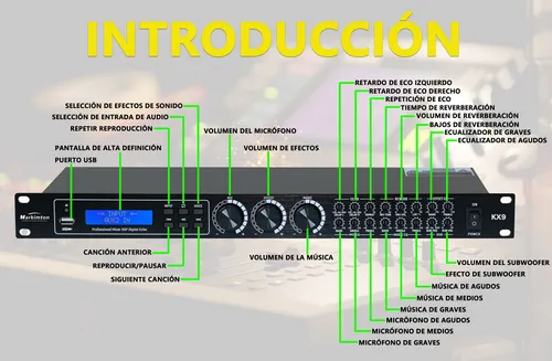 Procesador de Efectos Pre-Audio Digital Kx8 - Image 3