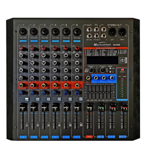 Mezcladora Amplificada 6 Canales 2380w 99efectos Mh6