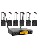 Monitoreo 2 Canales 6 Bodypack Iem-600