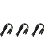 3 Cables XlR  Balanceado 2 mts