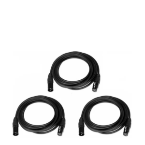 3 Cables XLR Balanceado 5 mts